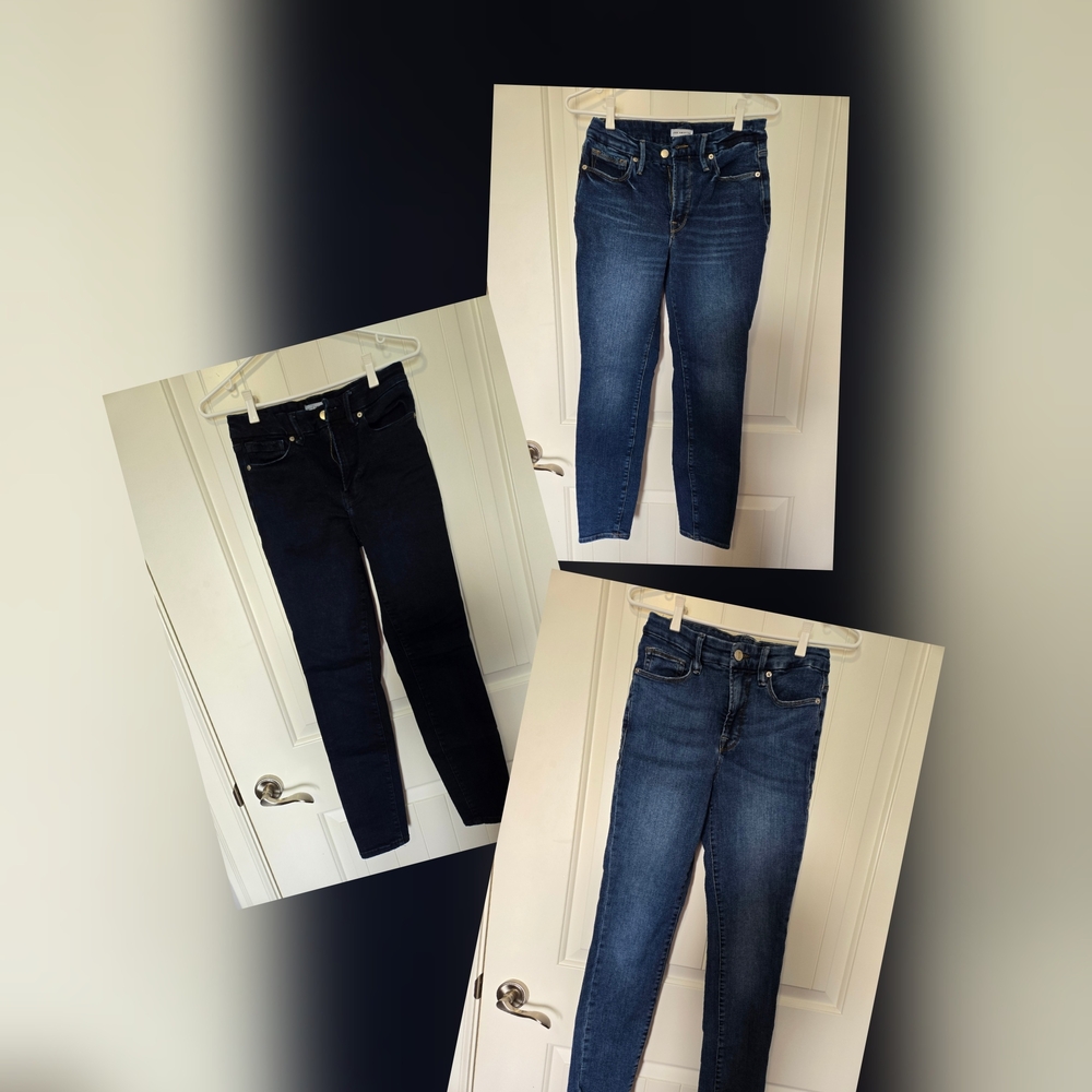 Good American Jeans Lot Excellent Condition Smoke Free Home